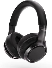 img 4 attached to Philips H9505 Hybrid ANC Over Ear Wireless Bluetooth Headphones 🎧 with Comfort Fit, 27 Hours Playtime, Dual Device Connect, Alexa Built-in