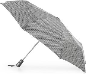 img 4 attached to Totes Automatic Windproof Water Resistant Foldable Umbrellas and Folding Umbrellas