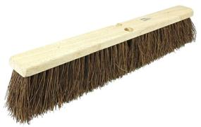 img 3 attached to 🧹 Weiler 42023 24-Inch Block Size, Palmyra Fill, Garage Brush Ideal for Wet or Dry Sweeping, Natural Material