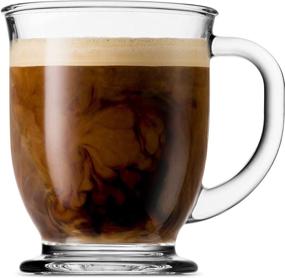 img 2 attached to ☕ Godinger Glass Handle Coffee Beverage: The Perfect Way to Savor Your Morning Brew