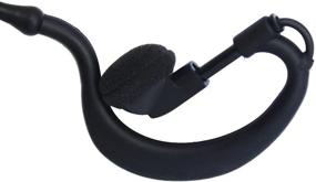 img 1 attached to GoodQbuy® G Shape Earpiece Headset IC F24S