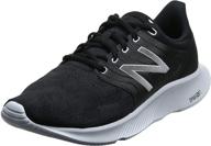 new balance running black white men's shoes in athletic logo