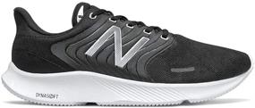 img 1 attached to New Balance Running Black White Men's Shoes in Athletic