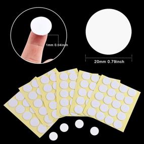 img 3 attached to 🕯️ 400 Candle Wick Stickers, Double-Sided Stickers for Heat-Resistant Candle Making
