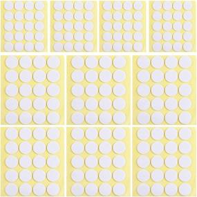 img 4 attached to 🕯️ 400 Candle Wick Stickers, Double-Sided Stickers for Heat-Resistant Candle Making