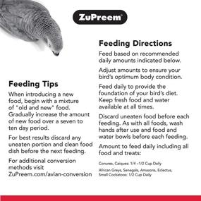 img 3 attached to 🐦 Top-quality ZuPreem Bird Food for Optimal Avian Nutrition