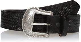 img 1 attached to 🎩 Premium Nocona Black Basket Billet Men's Accessories: Elevate Your Style with Timeless Elegance