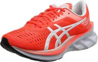 🌅 women's asics novablast running shoes in sunrise logo