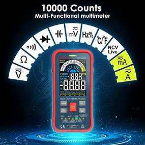 img 3 attached to ⚙️ High-precision AstroAI Digital Multimeter with TRMS Auto-Ranging, Color LCD Screen, Voltmeter, and More - Accurate Measurements for Voltage, Current, Resistance, Continuity, Duty-Cycle, Capacitance, and Temperature