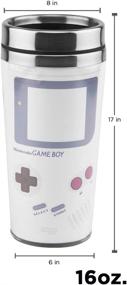 img 2 attached to 🎮 Ultimate Nintendo Game Boy Retro Travel Mug: Premium BPA-Free Travel Mug with Official Nintendo Merchandise & Accessories!