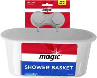 🚿 streamline your shower space with the magic suction basket: ultimate organization solution for your bathroom logo