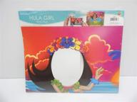 🌺 hawaiian hula girl photo prop - party accessory package (1 count) логотип