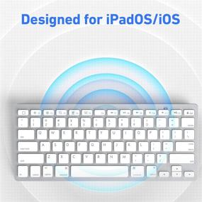 img 3 attached to 🔌 KOOWIEN Bluetooth Keyboard: Compatible with iPad 8th Gen, iPad Air 4th Gen, iPad Pro 12.9/11 & More Bluetooth Devices