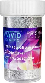 img 2 attached to VViViD Prisma65 Silver Metallic Glitter