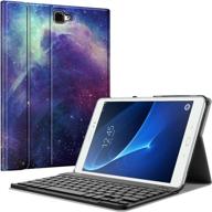 🔍 fintie keyboard case for samsung galaxy tab a 10.1 (2016 no s pen version) - slim lightweight stand cover with detachable wireless bluetooth keyboard логотип