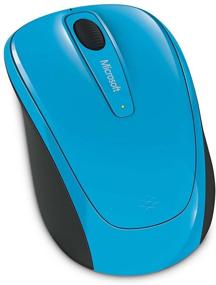 img 3 attached to Enhanced SEO: Microsoft 3500 Cyan Blue Wireless Mobile Mouse (GMF-00273)