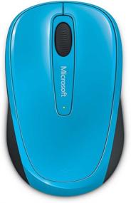 img 2 attached to Enhanced SEO: Microsoft 3500 Cyan Blue Wireless Mobile Mouse (GMF-00273)