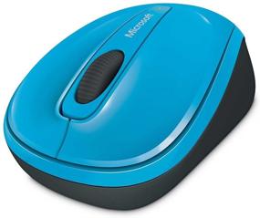 img 1 attached to Enhanced SEO: Microsoft 3500 Cyan Blue Wireless Mobile Mouse (GMF-00273)