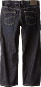 img 1 attached to 👖 LEE Boys Straight Jeans Conway: Premium Boys' Clothing for Classic Denim Style