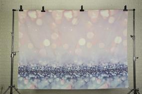 img 3 attached to Kackool Glitter Blue Baby Birthday Party Backdrop: Stunning Photography Background for Memorable Moments