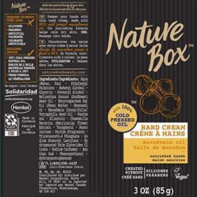 img 1 attached to Nature Box Hand Cream Nourished