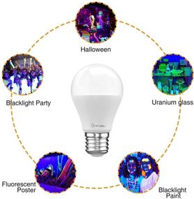 img 3 attached to 🔦 ONFORU Blacklight Fluorescent Lights 385-400Nm