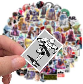 img 3 attached to 🌟 Star War 100PCS Stickers: Ideal for Water Bottles, Laptops, Bedrooms, Cars, and More!