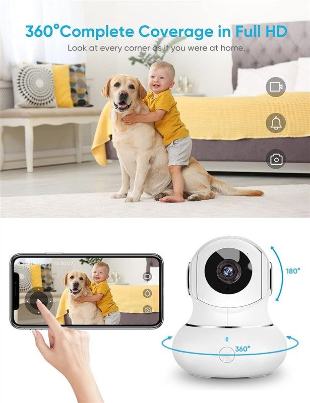 djhh indoor security camera