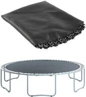 🪂 high-quality replacement jumping mat for 12 ft round trampoline frame - fits 72 v-hooks, ideal for 7-inch springs логотип