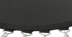 img 3 attached to 🪂 High-Quality Replacement Jumping Mat for 12 ft Round Trampoline Frame - Fits 72 V-Hooks, Ideal for 7-Inch Springs