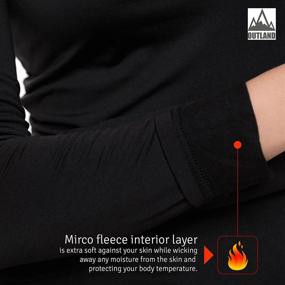 img 2 attached to Thermal Lightweight Ultra Fleece Tights Sports & Fitness
