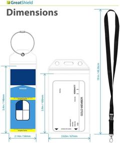 img 1 attached to GreatShield Luggage Batch Holder Lanyard