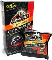 🚗 enhance your ride with armor all ultra shine tire & trim shine sponges (8 sponges) - 1 box logo