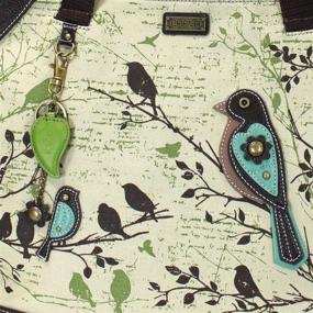 img 1 attached to 👜 Съемные женские сумки и кошельки для плечевых сумок - сумка на плечо с животным принтом "Сафари