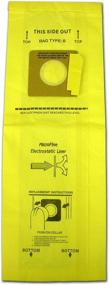 img 2 attached to 🧹 High-Quality EnviroCare Replacement Dust Bags for Royal Upright Type B Vacuums - Pack of 3