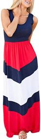 img 2 attached to Matching Mommy and Me American Flag Maxi Dresses for 4th of July Beach Fun