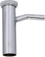 efficient and durable eastman 35090 dishwasher long branch tailpiece with direct connection, 1-1/2 inch x 6 inch, chrome logo