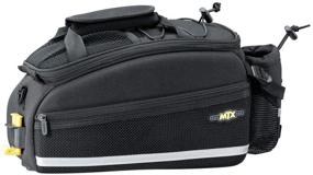 img 4 attached to 🎒 Topeak MTX Trunk Bag EX: Sleek and Spacious Black One Size Solution