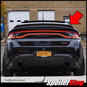 img 1 attached to SpoilerKing Trunk Lip Spoiler (284G) 🚗 for Enhanced Compatibility with 2012-2016 Dodge Dart Models