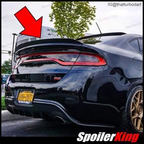 img 4 attached to SpoilerKing Trunk Lip Spoiler (284G) 🚗 for Enhanced Compatibility with 2012-2016 Dodge Dart Models