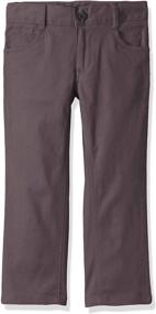 img 2 attached to Cherokee Boys' Little Modern Fit Flex 5-Pocket Twill Pant - Stylish School Uniforms for Active Comfort