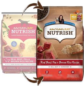 img 2 attached to 🐶 Rachael Ray Nutrish Dry Dog Food Beef, Pea & Brown Rice Recipe: High-Quality and Versatile Canine Nutrition (Packaging May Vary)