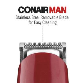 img 2 attached to 🧔 ConairMAN Beard & Mustache Trimmer: Ultimate Grooming Tool for Men