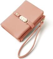 👛 stylish aoxonel womens wallets: bifold wristlet handbags & wallets for women logo