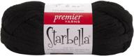 🖤 solid black starbella yarn logo