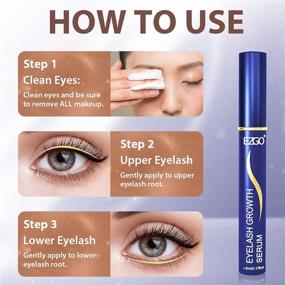 img 1 attached to EZGO Eyelash Enhancer Stronger Healthier