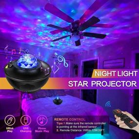 img 3 attached to 🌌 Transform Your Space with the Galaxy Projector Star Projector Ocean Galaxy Light