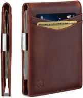 serman brands money clip wallet: the ultimate men's accessory for organized cards and cash logo