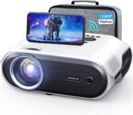 📽️ vidoka wifi projector native 1080p, 8000 lumens full hd video projector with carrying bag, zoom &amp; ios/android support, wireless home &amp; outdoor movie projector compatible with smartphones/pc/tv stick/ps4 logo