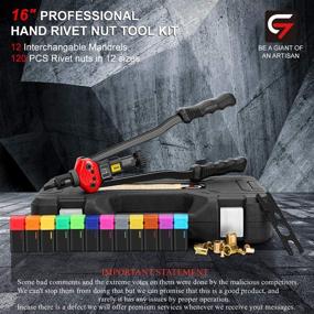 img 3 attached to Giantisan Professional Including Mandrels Effortless